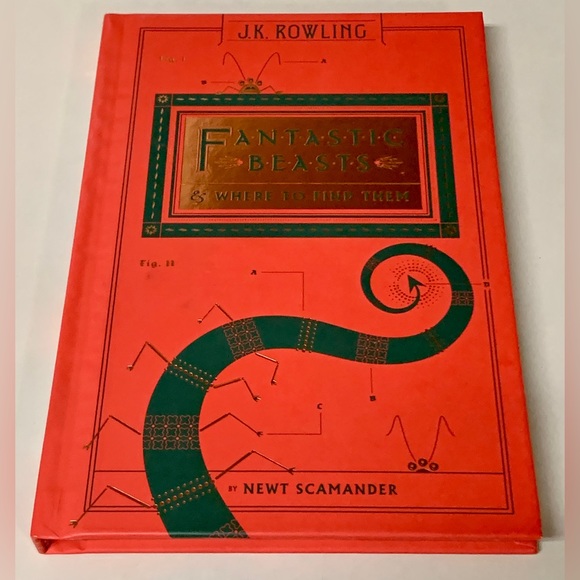 J.K. Rowling Fantastic Beasts & Where to Find Them Hardcover Book - Picture 2 of 8